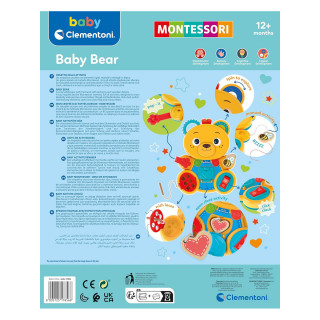 Едукативна играчка, Baby Clementoni: Montessori - Baby Bear 
