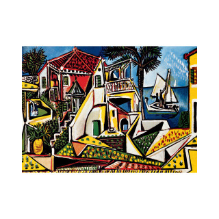 Сложувалка, Fine Art Collection, Picasso - Mediterranean Landscape, 1000 парчиња