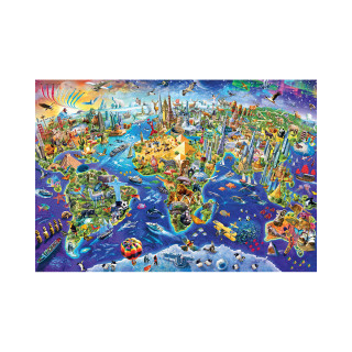 Сложувалка, Crazy World, 2000 парчиња