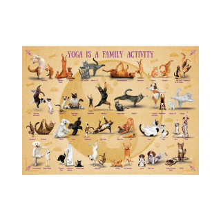 Сложувалка, Yoga is a Family Activity, 500 парчиња