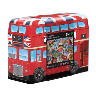 Сложувалка во метална кутија, London Bus, 550 парчиња