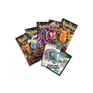 Сет карти во метална кутија, Pokemon TCG Scarlet and Violet Paldean Fates