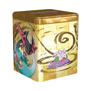 Метална кутија за карти + карти, Pokémon TCG: Stacking Tin 2024