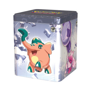 Метална кутија за карти + карти, Pokémon TCG: Stacking Tin 2024
