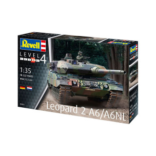 Макета, Leopard 2A6/A6NL, 1:35 