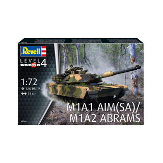 Макета, M1A1 AIM(SA)/ M1A2 Abrams, 1:72 