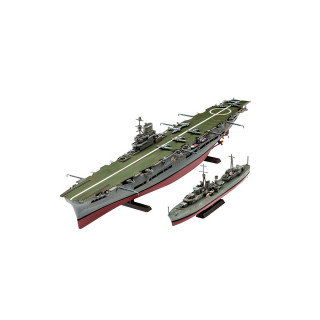Макета, HMS Ark Royal-Tribal Class Destroy, 1:720