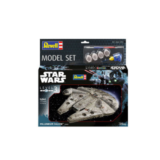 Сет макета + бои, Star Wars - Millenium Falcon, 1:241