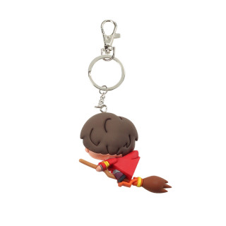 Приврзок за клучеви, SD Toys, Harry Potter: Harry in Quidditch Robes, 10 cm