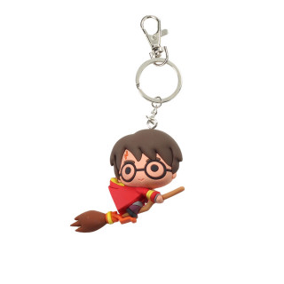 Приврзок за клучеви, SD Toys, Harry Potter: Harry in Quidditch Robes, 10 cm