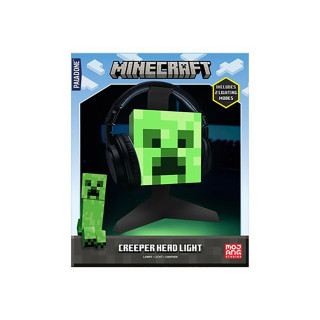 Столна ламба/држач за слушалки, Paladone, Minecraft: Creeper Head
