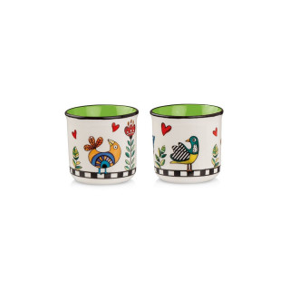 Сет од две шолјички, Cocoricò Green, 90ml 
