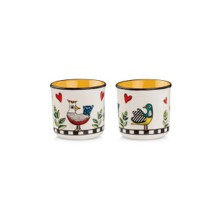 Сет од две шолјички, Cocoricò Yellow, 90ml 