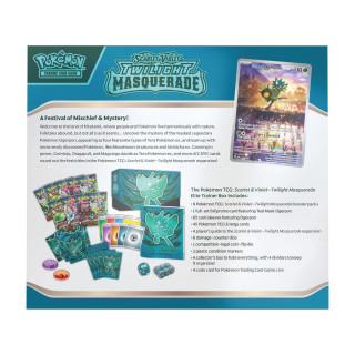 Карти за игра, Scarlet & Violet—Twilight Masquerade Elite Trainer Box