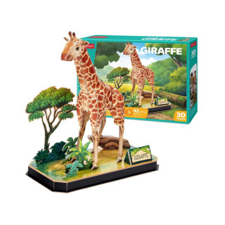 3D сложувалка, Cubic Fun - Animal Pals: Giraffe, 43 парчиња