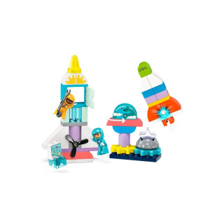 LEGO коцки, Duplo: Space - 3in1 Space Shuttle Adventure