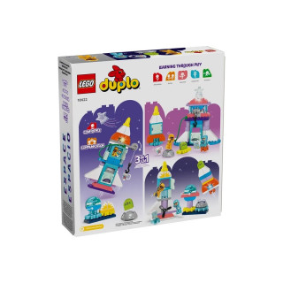 LEGO коцки, Duplo: Space - 3in1 Space Shuttle Adventure