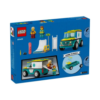 LEGO коцки, City, Emergency Ambulance 