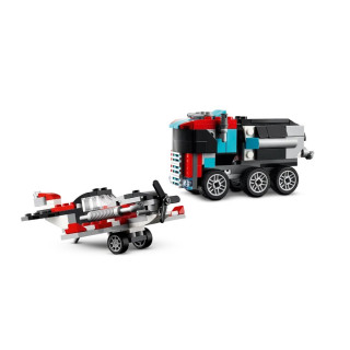 LEGO коцки, Creator 3 in 1, Flatbed Truck with Helicopter