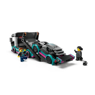 LEGO коцки, City, Race Car and Car Carrier Truck 