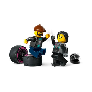 LEGO коцки, City, Race Car and Car Carrier Truck 