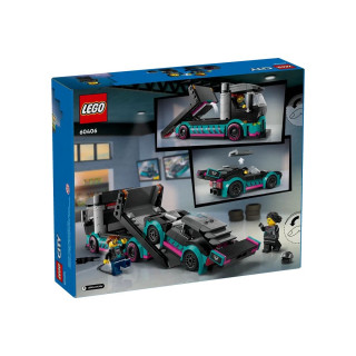 LEGO коцки, City, Race Car and Car Carrier Truck 