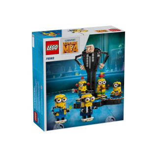 LEGO коцки, Despicable Me 4 - Brick-Built Gru and Minions