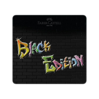 Сет од 24 дрвени боици во метална кутија, Black Edition