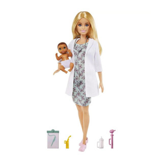 Сет за игра, Barbie: You Can Be Anything - Baby Doctor