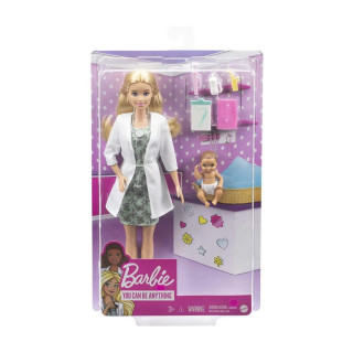 Сет за игра, Barbie: You Can Be Anything - Baby Doctor