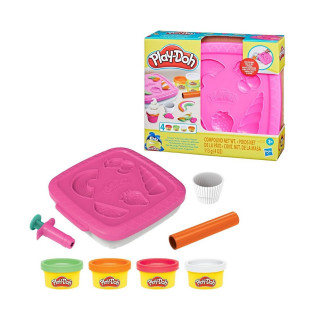 Креативен сет за игра, Play-Doh - Create 'n Go: Cupcakes