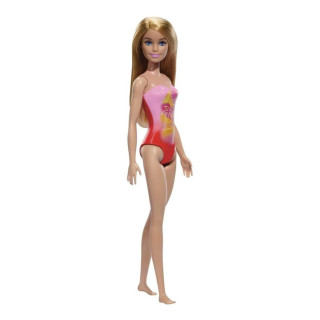 Барби кукла, Beach Barbie in Pink Swimsuit