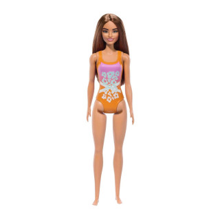 Барби кукла, Beach Barbie in Orange Swimsuit