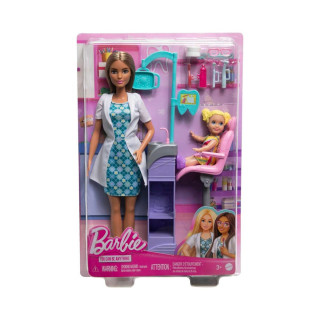 Сет за игра, Barbie: You Can Be Anything - Dentist Brunette