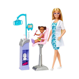 Сет за игра, Barbie: You Can Be Anything - Dentist Blonde