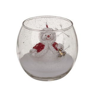 Новогодишна свеќичка во чаша, Snowman/Santa