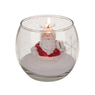 Новогодишна свеќичка во чаша, Snowman/Santa