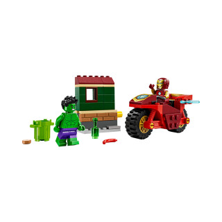 LEGO коцки, Marvel, Iron Man with Bike and The Hulk 