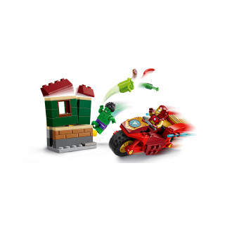LEGO коцки, Marvel, Iron Man with Bike and The Hulk 