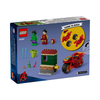 LEGO коцки, Marvel, Iron Man with Bike and The Hulk 