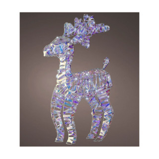 Декоративна фигура со LED светла, Reindeer