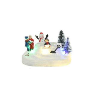 Декоративна фигура со LED светла, Winter Scenery, 4 дизајни