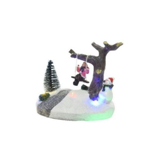 Декоративна фигура со LED светла, Winter Scenery, 4 дизајни