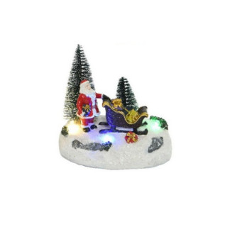 Декоративна фигура со LED светла, Winter Scenery, 4 дизајни