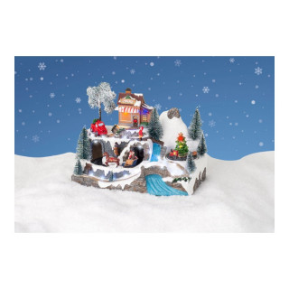 Декоративна фигура со LED светла, Winter Scenery