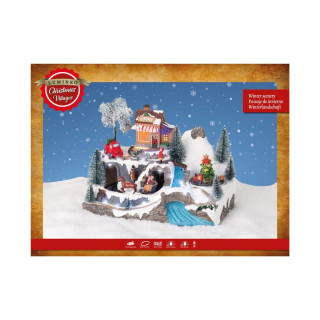 Декоративна фигура со LED светла, Winter Scenery
