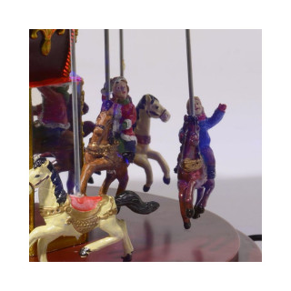 Декоративна фигура со LED светла, Christmas Carousel
