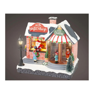 Декоративна фигура со LED светла, Christmas Gift Shop