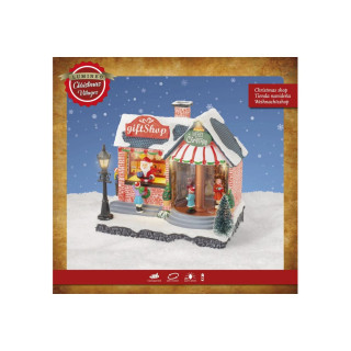 Декоративна фигура со LED светла, Christmas Gift Shop