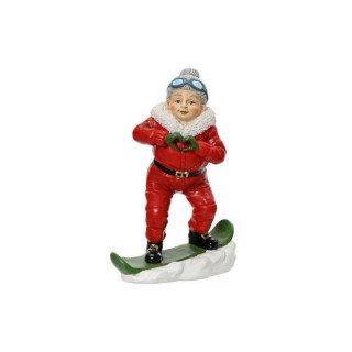 Декоративна фигура, Santa Claus/Mrs. Claus, 20 cm 
